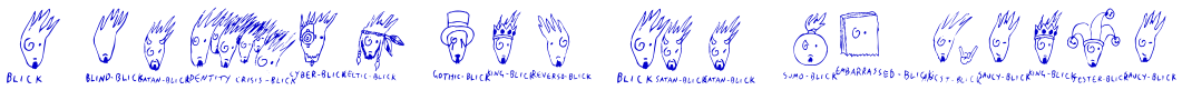 A Blick for All Seasons 字体